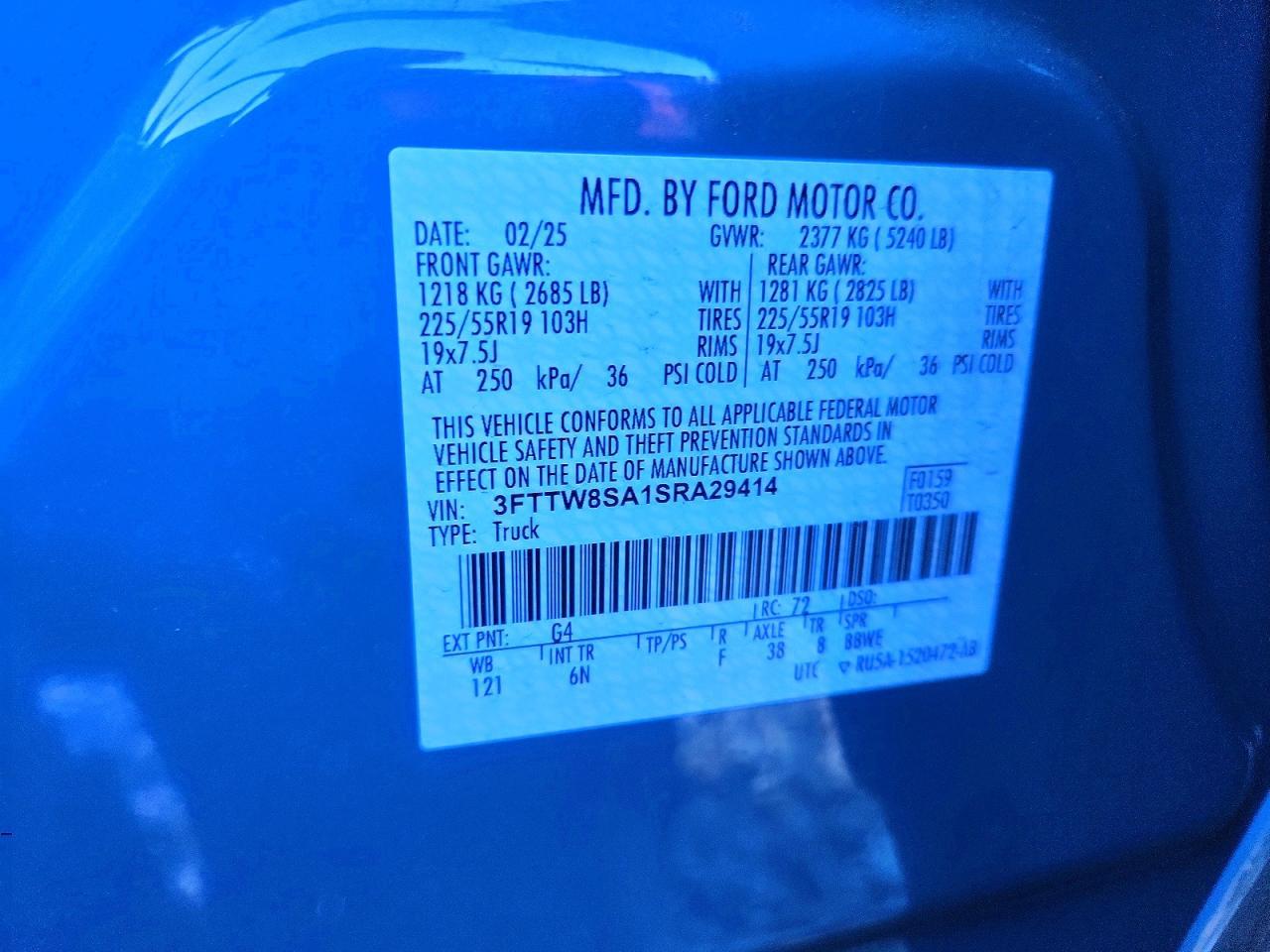 2025 FORD Maverick
