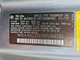 2009 BMW 3 SERIES