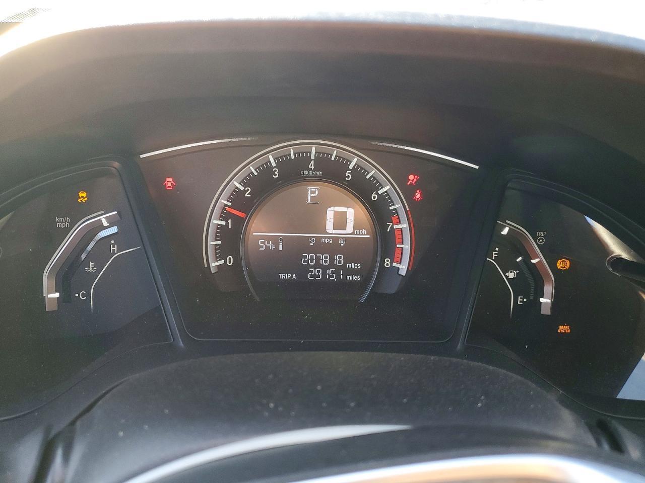 2016 HONDA CIVIC