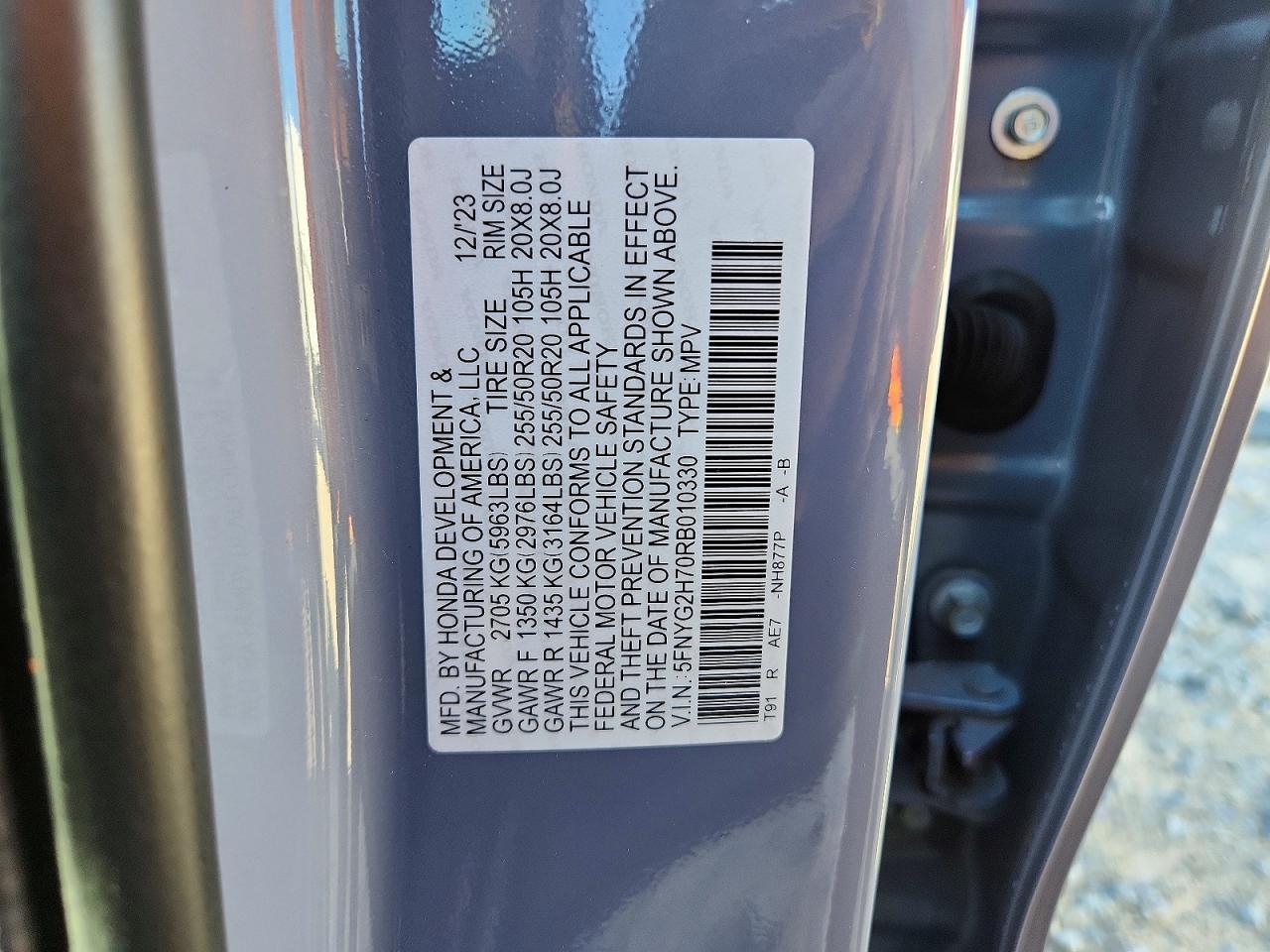 2024 HONDA PILOT