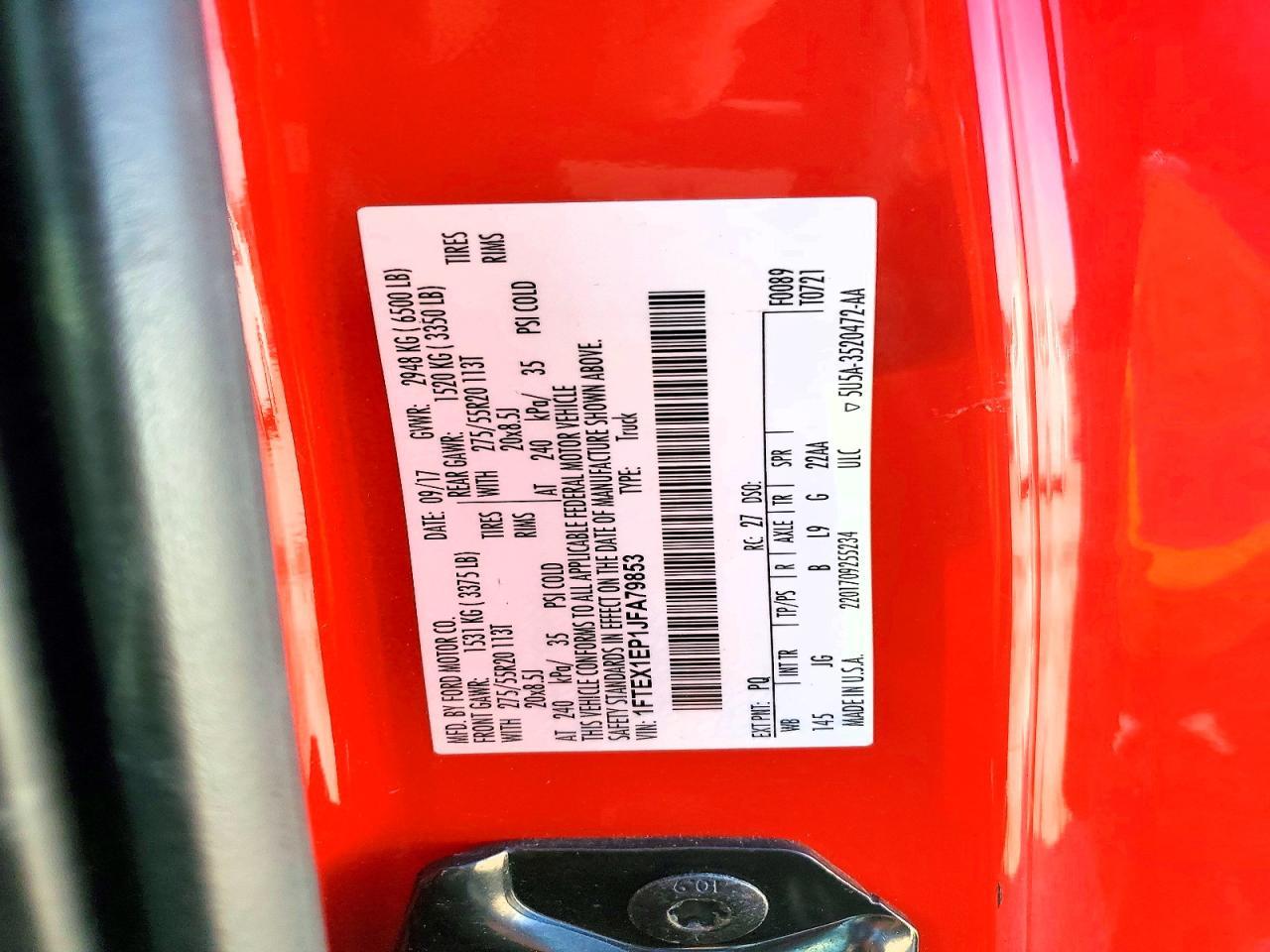 2018 FORD F-150