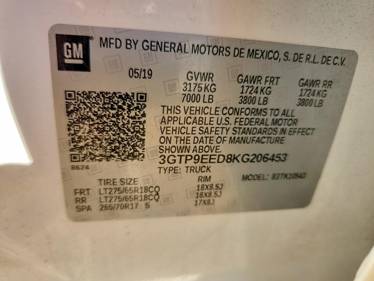 2019 GMC Sierra