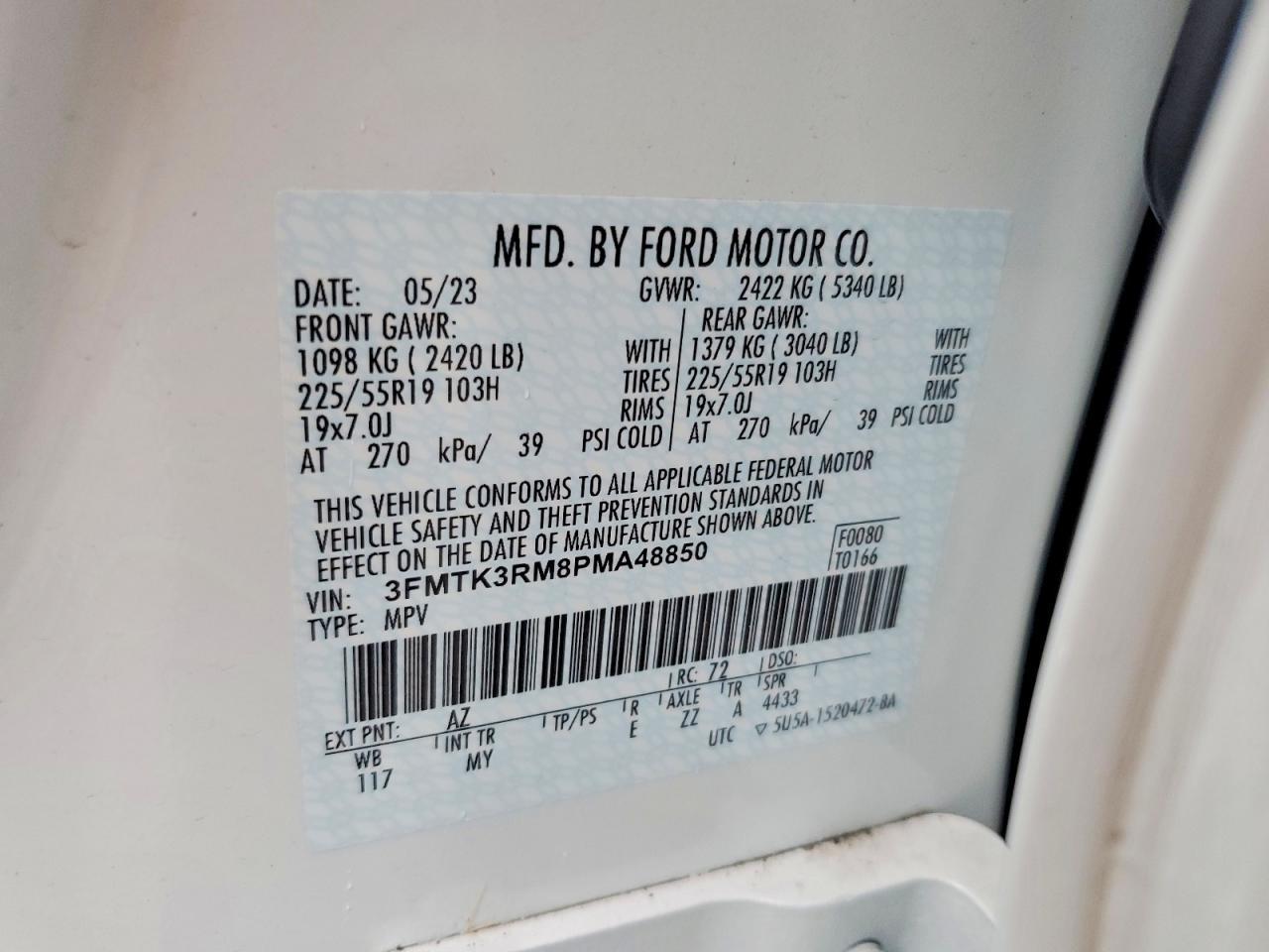 2023 FORD Mustang Mach-E