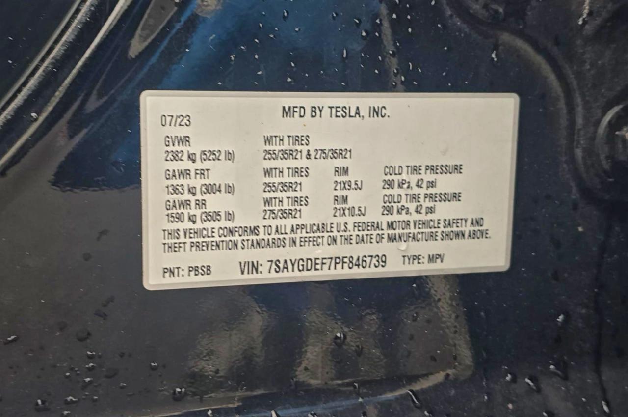 2023 TESLA MODEL Y