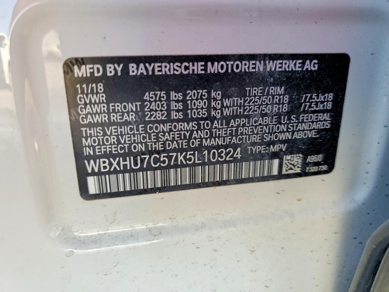 2019 BMW X1