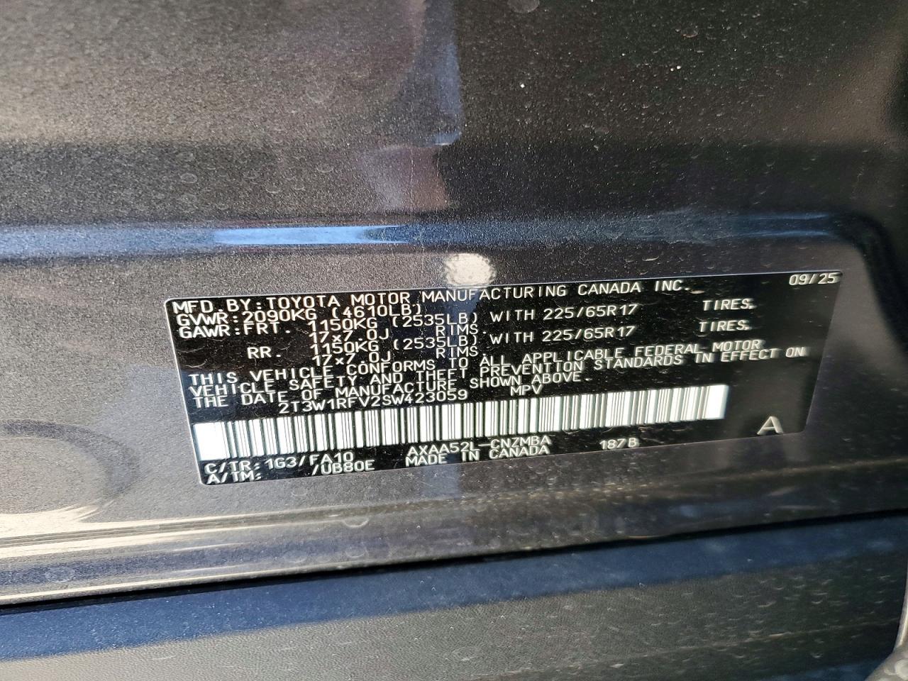 2025 TOYOTA RAV4