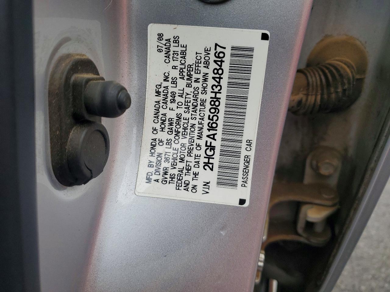 2008 HONDA CIVIC