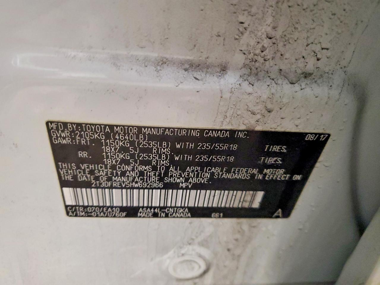 2017 TOYOTA RAV4