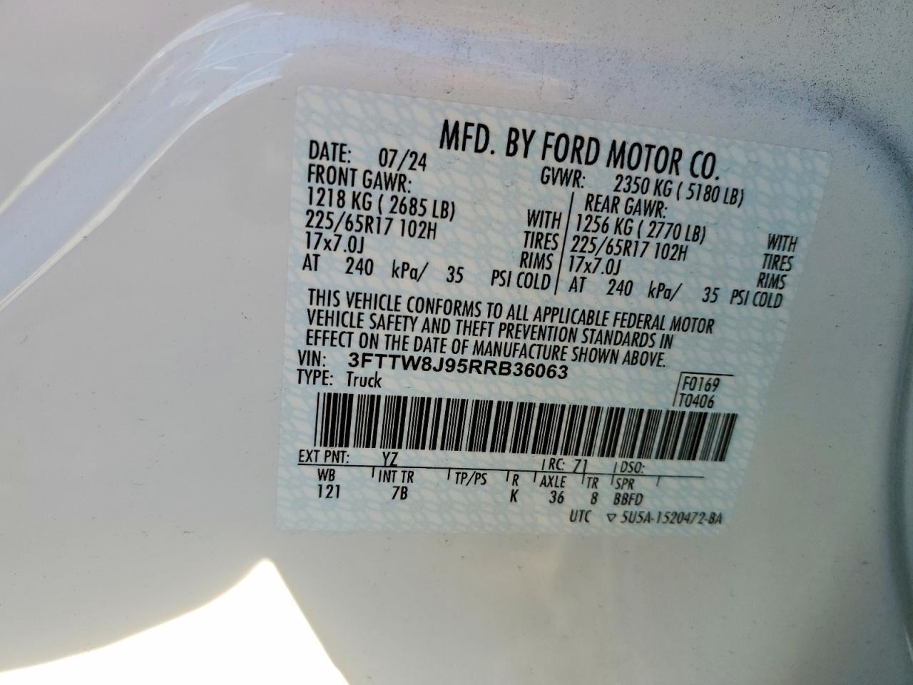 2024 FORD Maverick