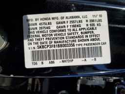 2011 HONDA ACCORD