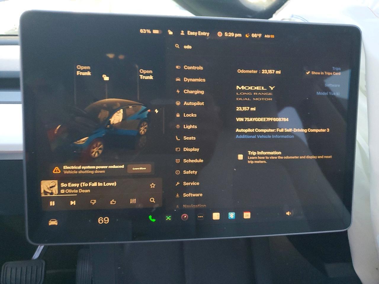 2023 TESLA MODEL Y