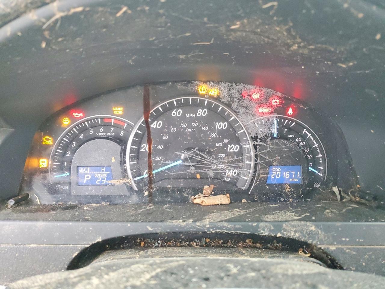 2012 TOYOTA CAMRY