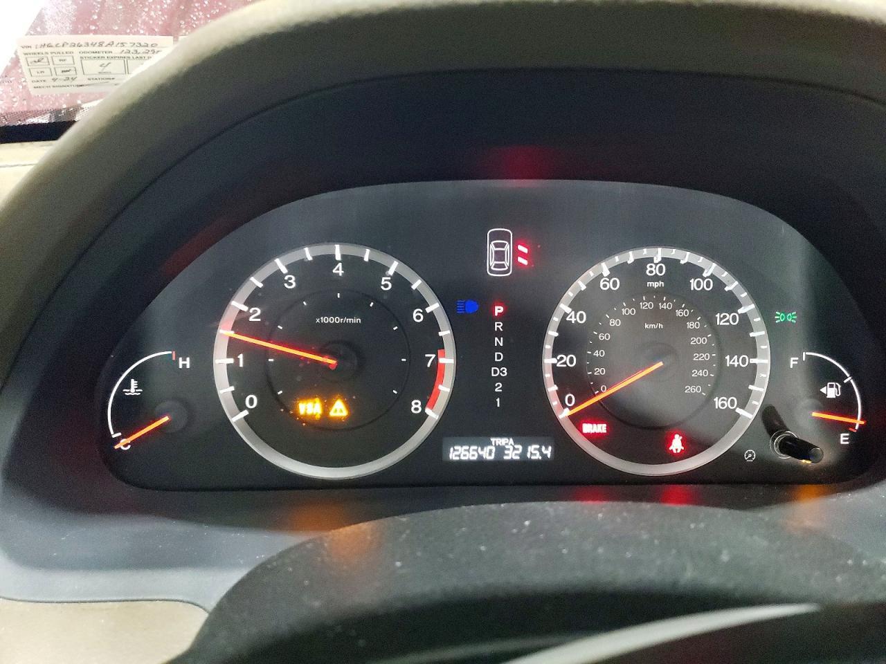 2008 HONDA ACCORD