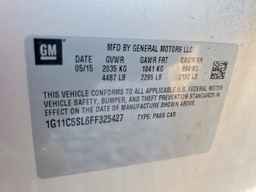 2015 CHEVROLET MALIBU