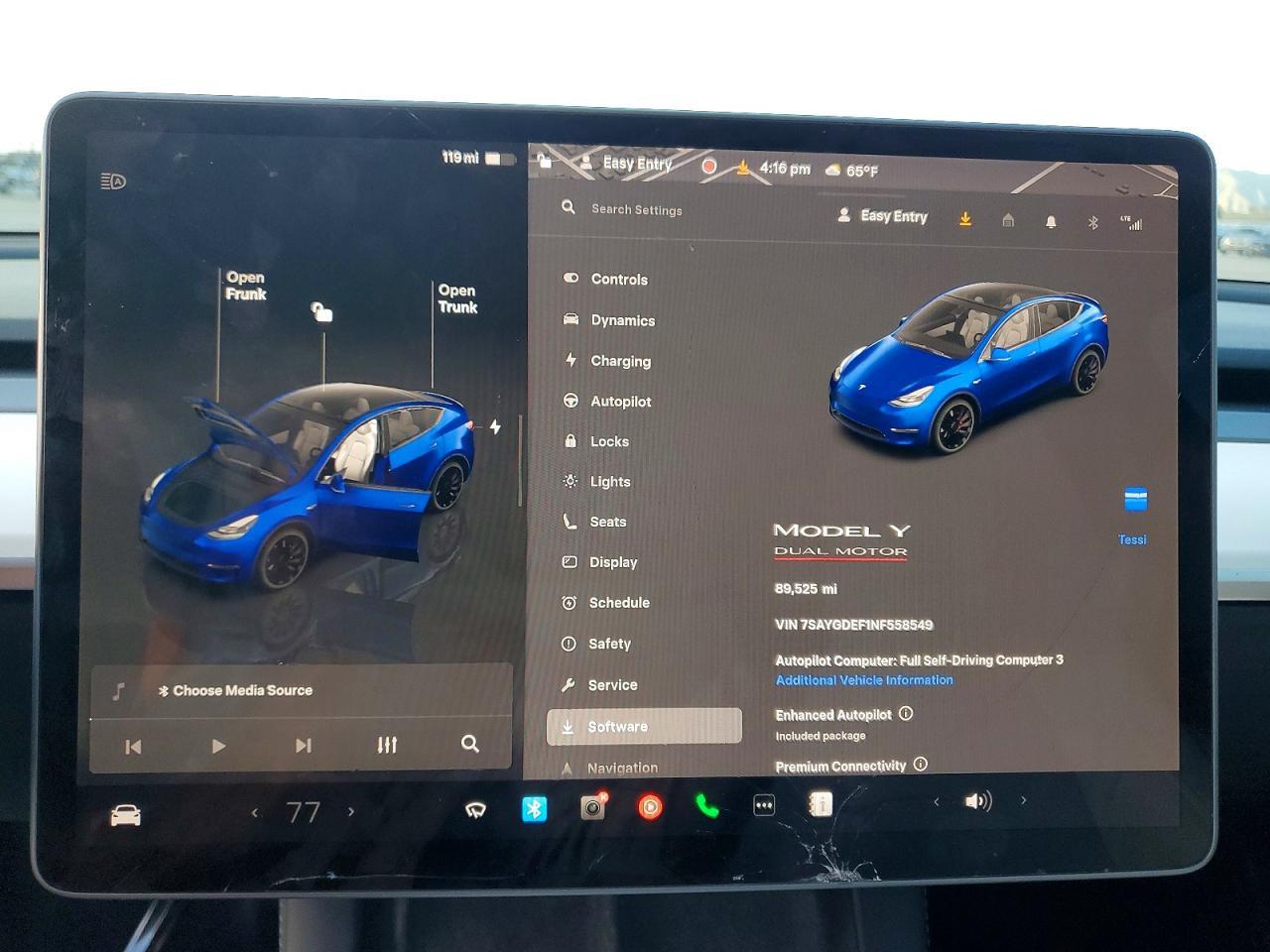 2022 TESLA MODEL Y