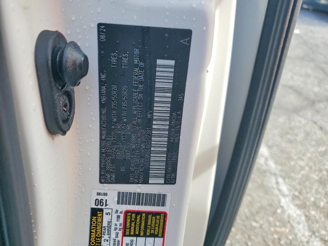 2024 TOYOTA SIENNA