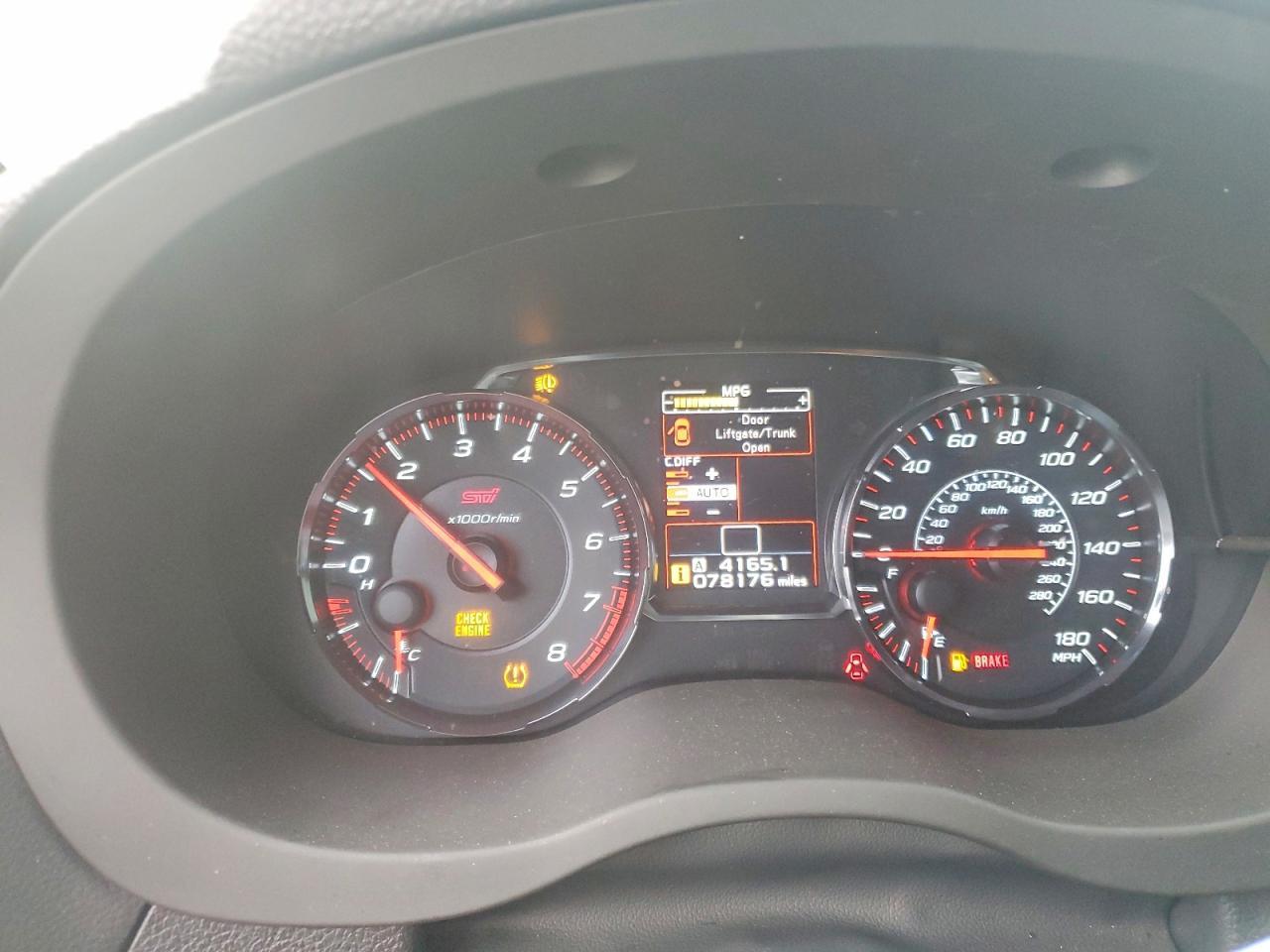 2018 SUBARU WRX