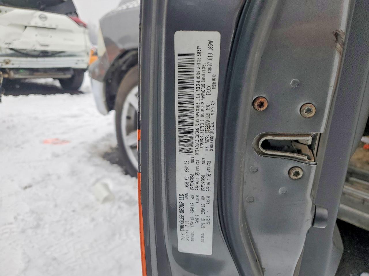2011 DODGE RAM 1500
