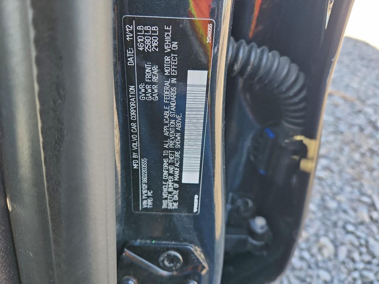 2013 VOLVO S60