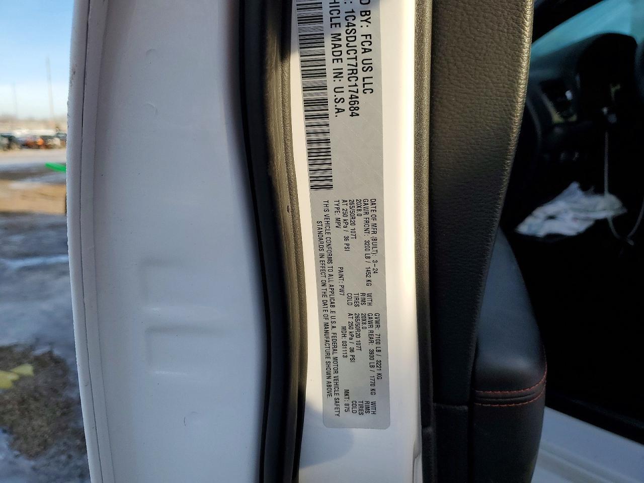 2024 DODGE DURANGO