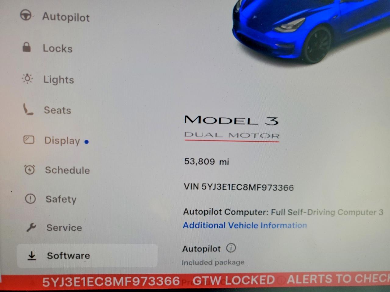 2021 TESLA MODEL 3