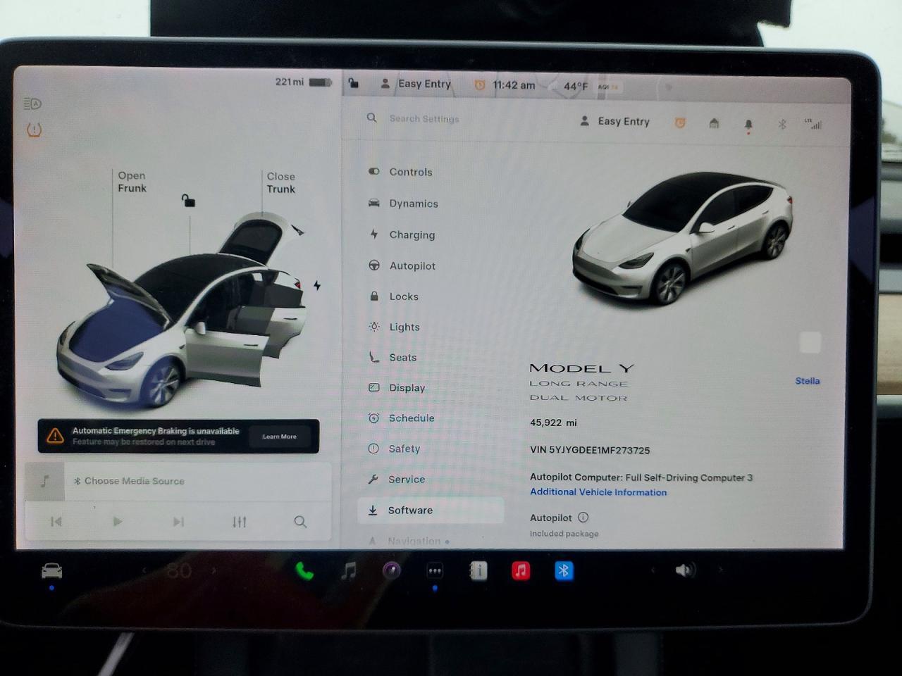 2021 TESLA MODEL Y