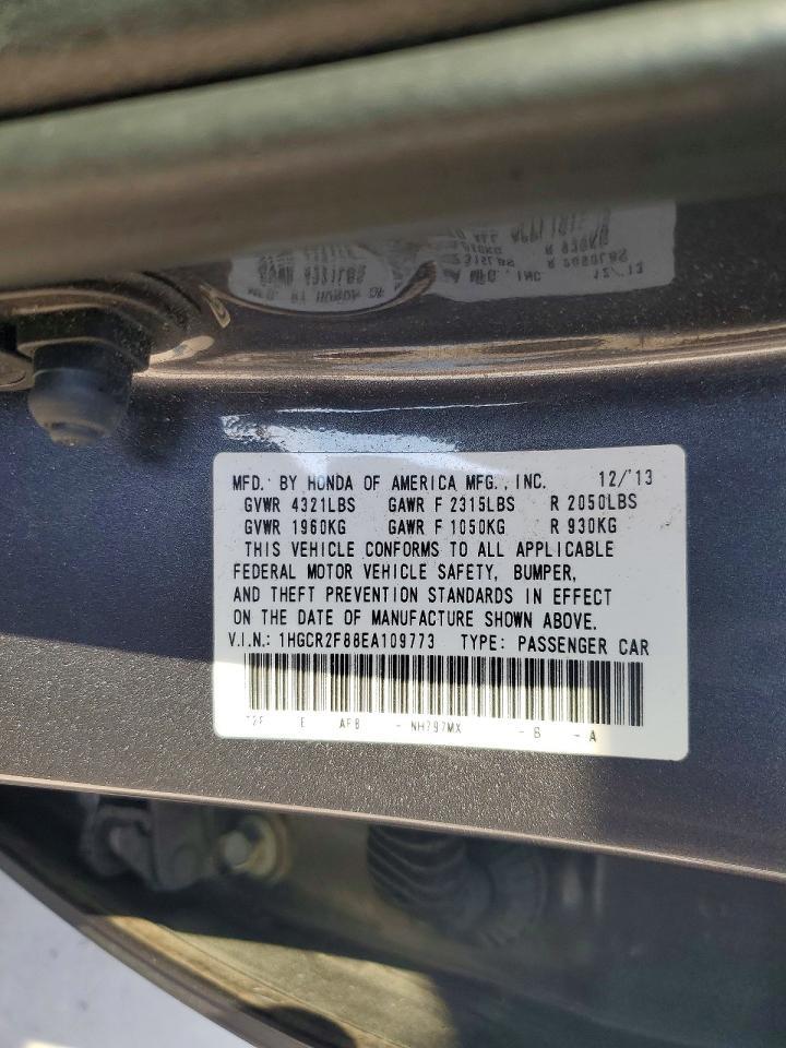 2014 HONDA ACCORD