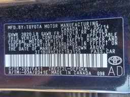 2014 TOYOTA COROLLA