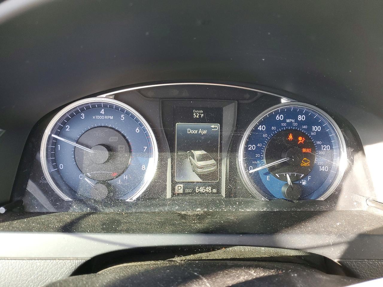 2016 TOYOTA CAMRY