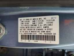 2011 HONDA ACCORD
