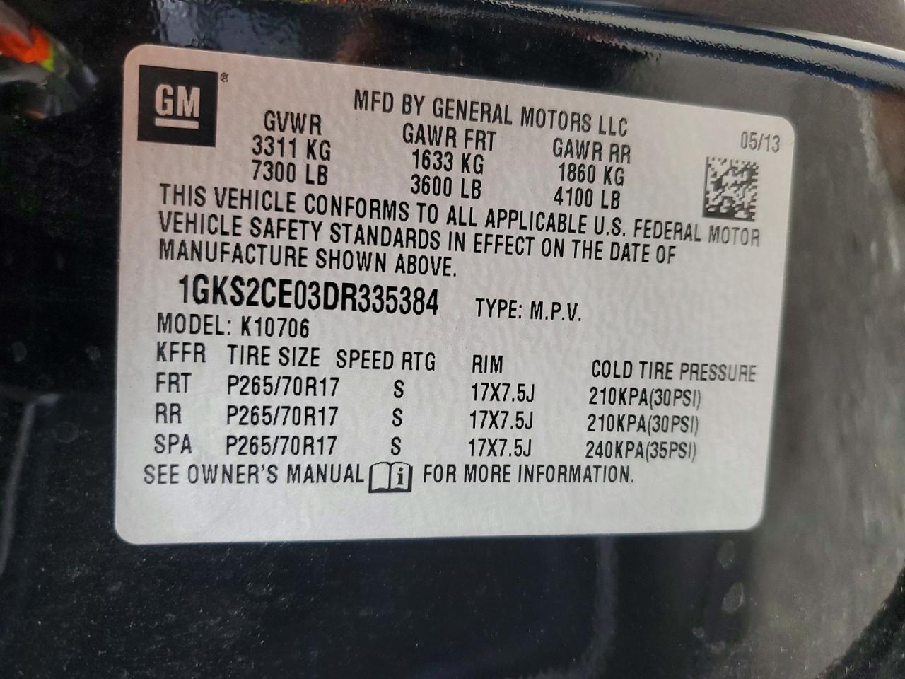 2013 GMC Yukon