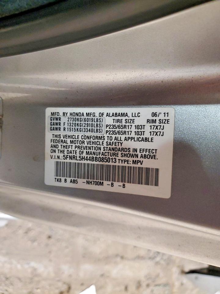 2011 HONDA ODYSSEY