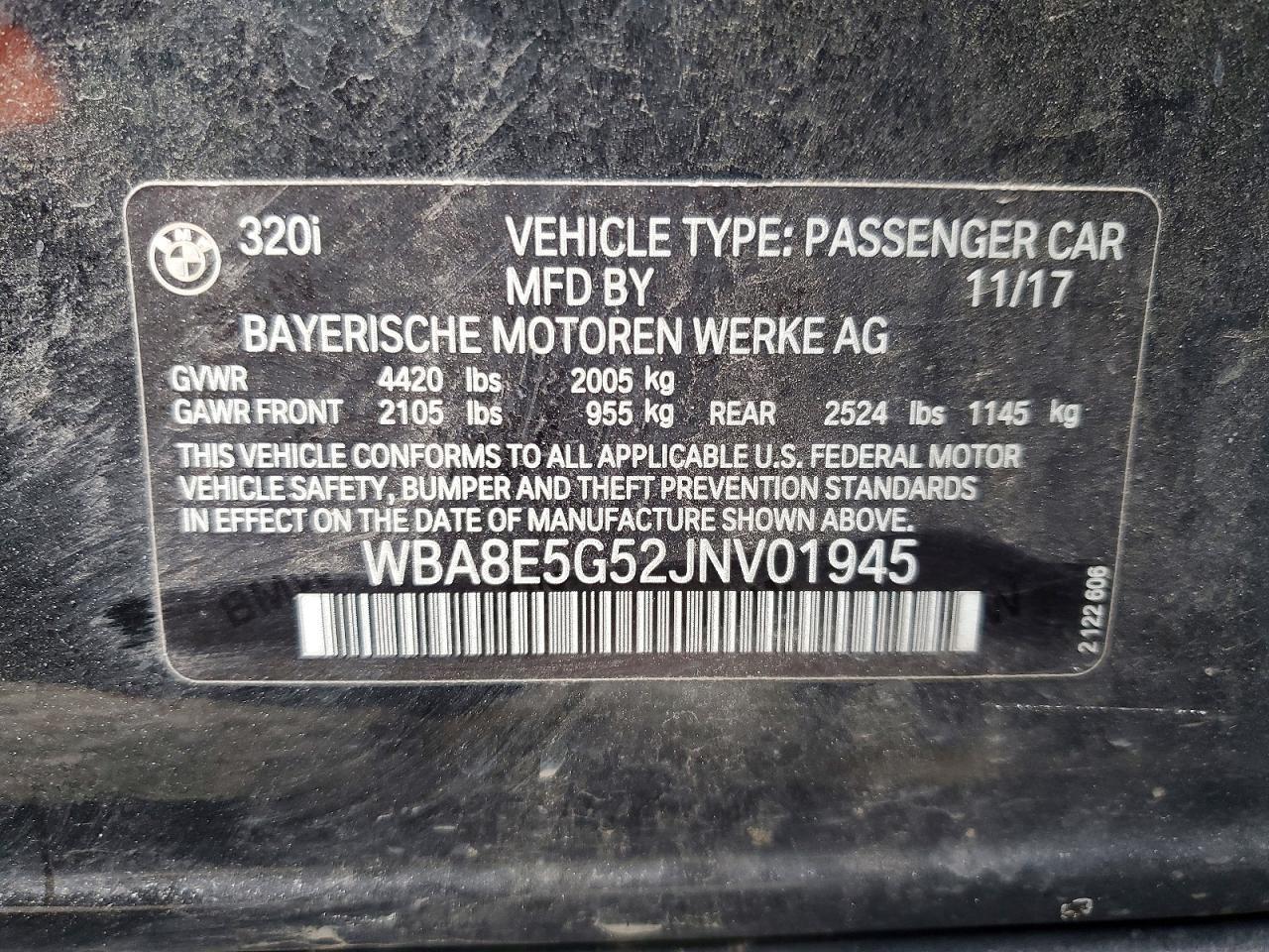 2018 BMW 3 SERIES