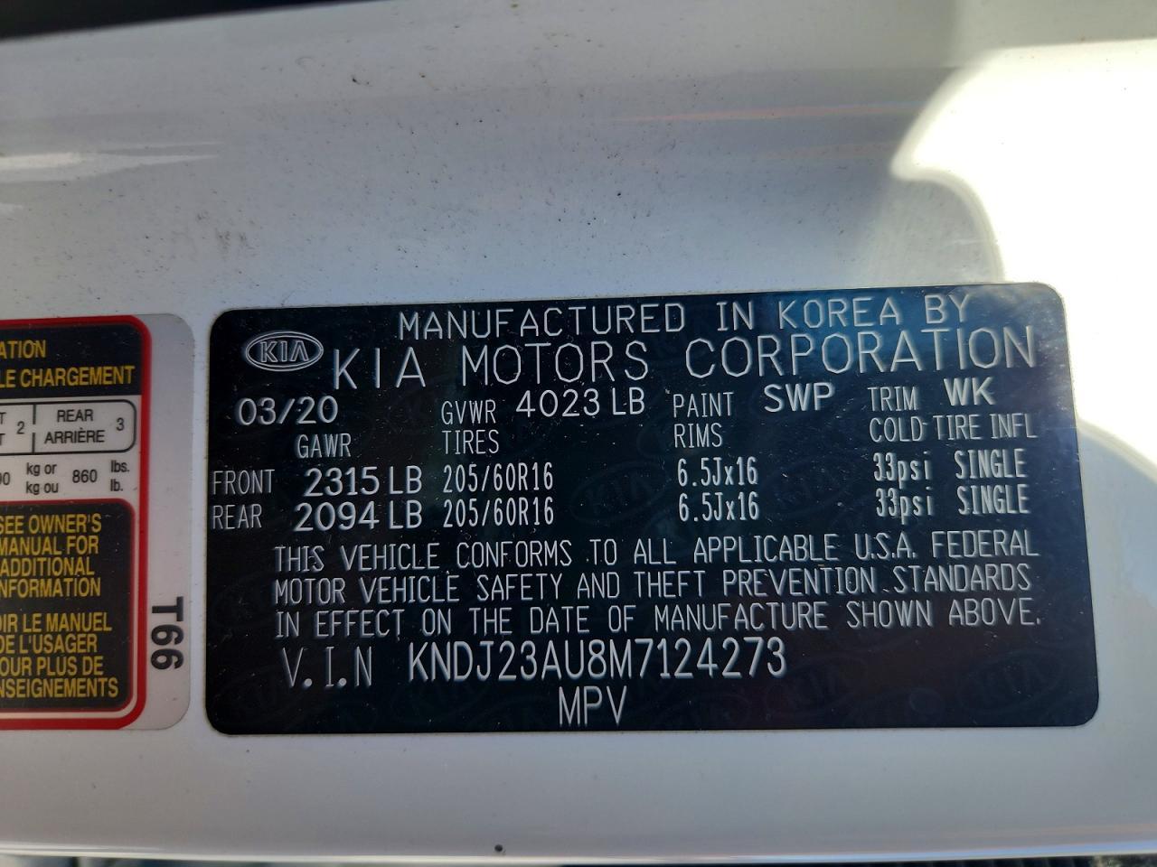 2021 KIA SOUL