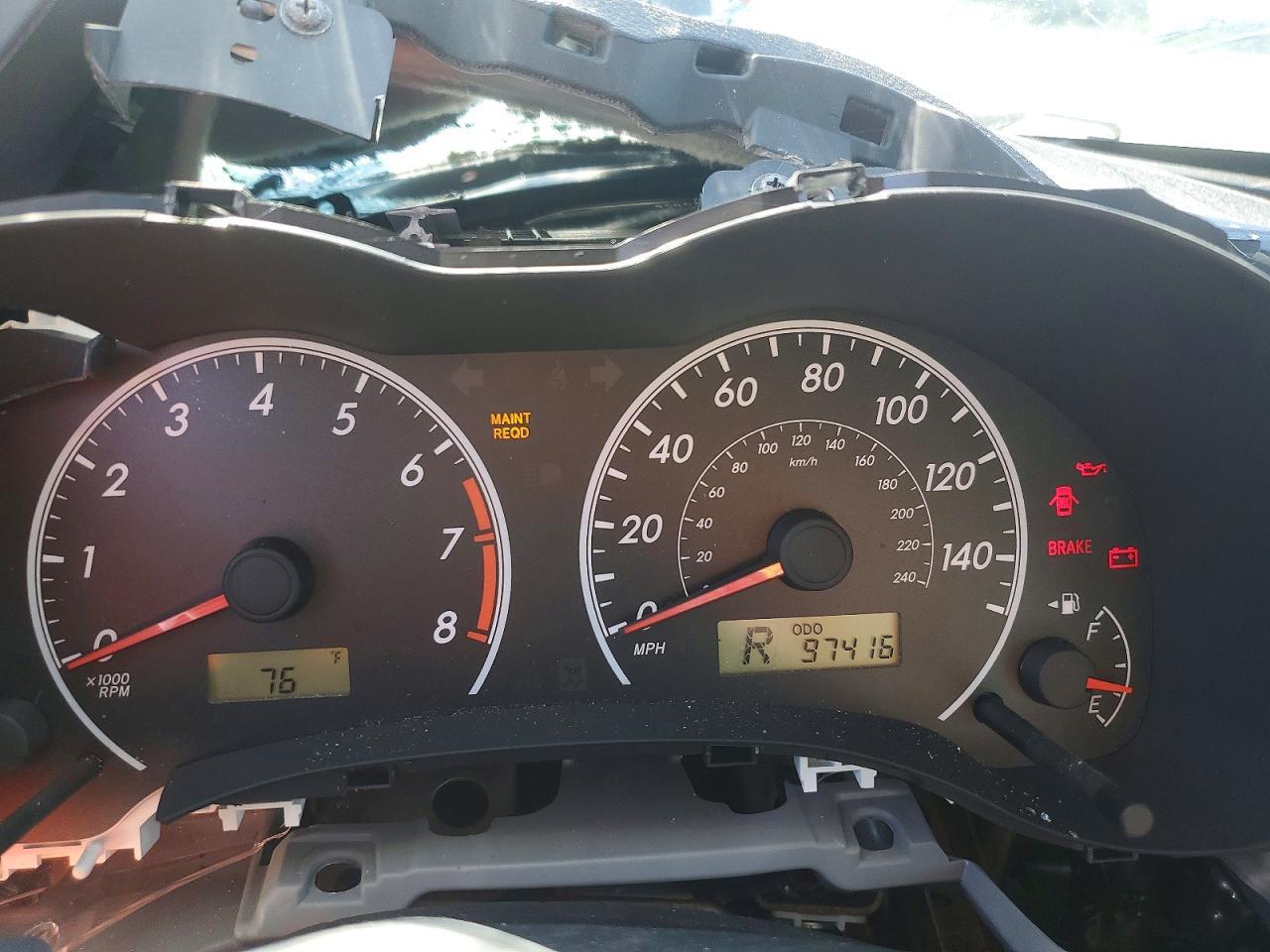 2012 TOYOTA COROLLA
