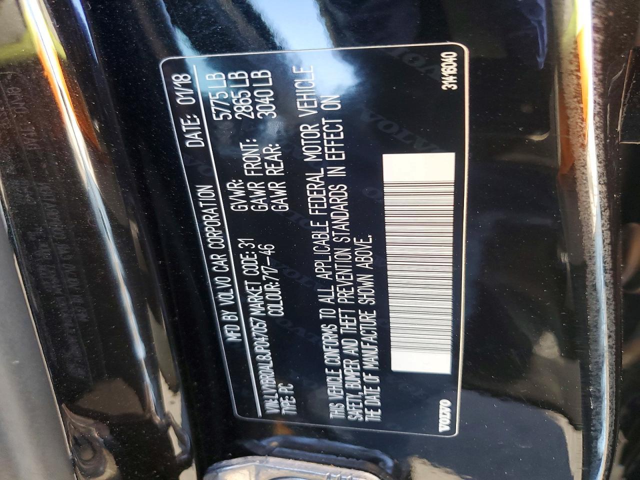 2018 VOLVO S90