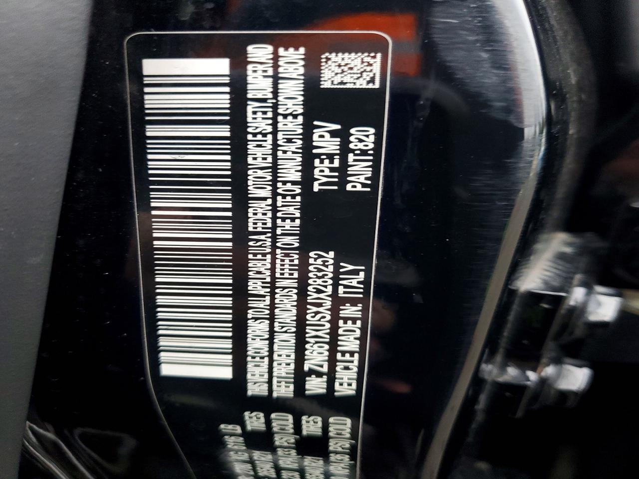 2018 MASERATI Levante