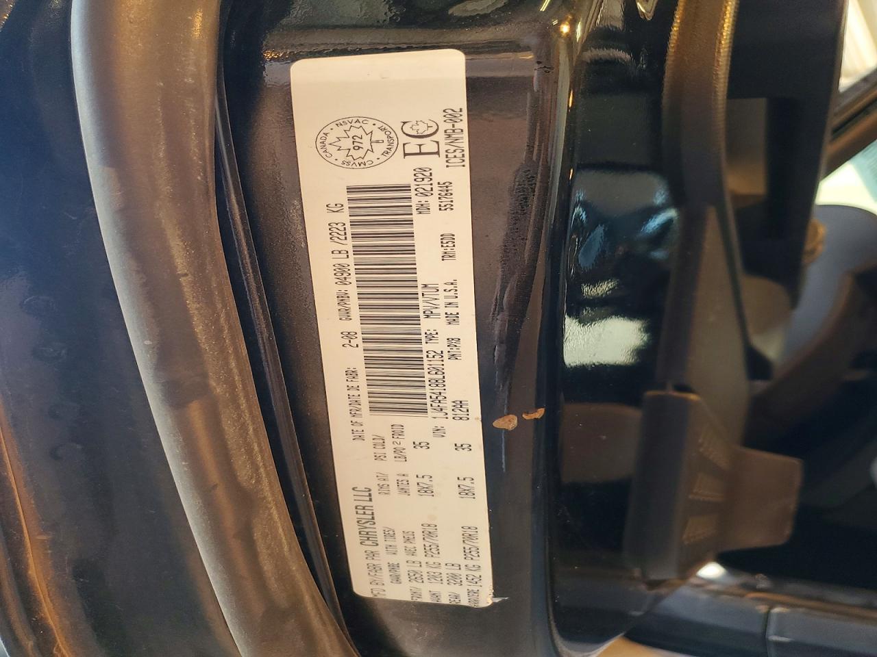 2008 JEEP WRANGLER