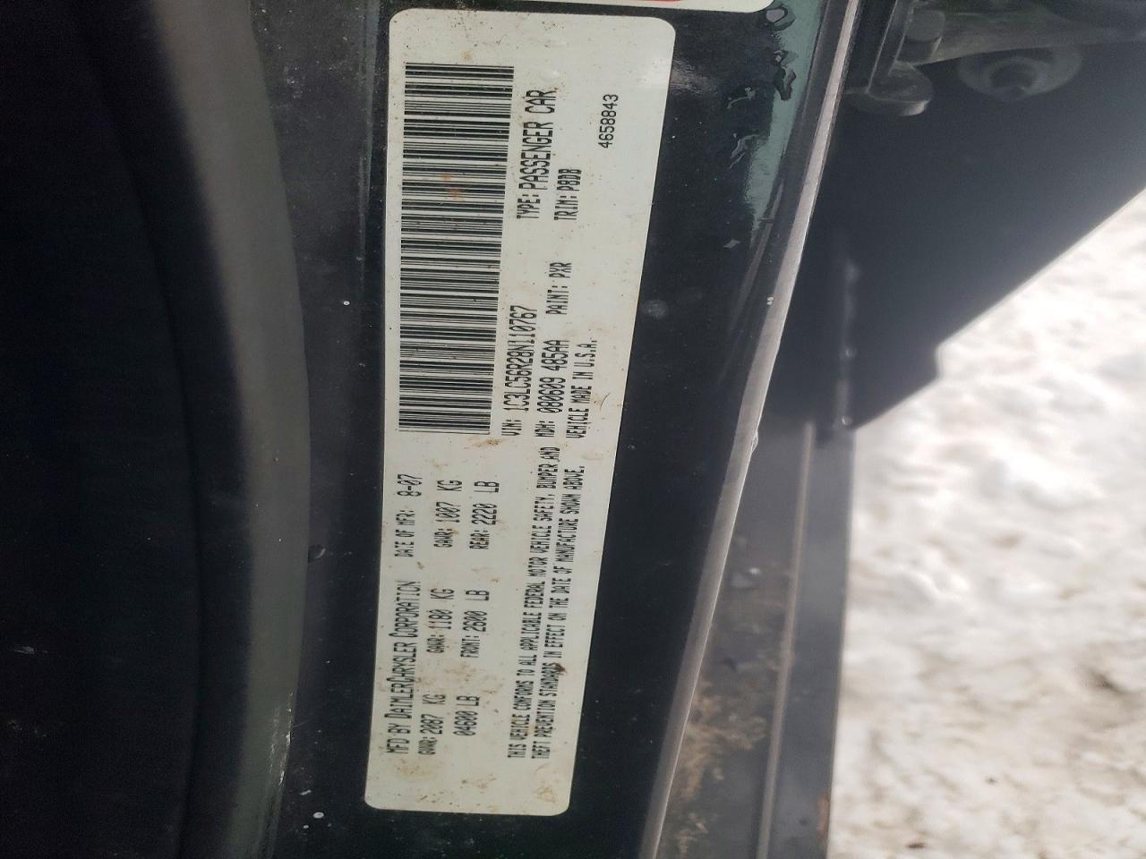 2008 CHRYSLER Sebring