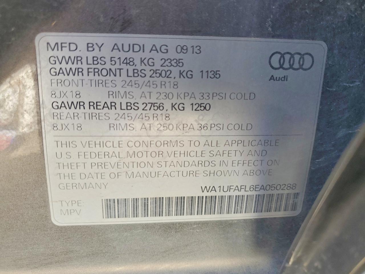 2014 AUDI A4 allroad