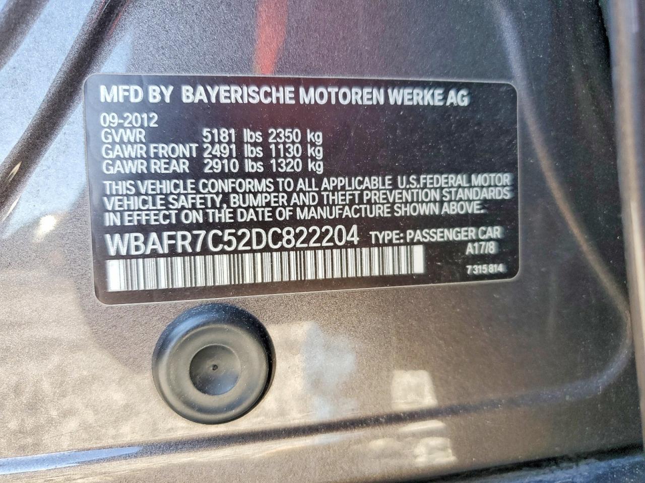 2013 BMW 5 series