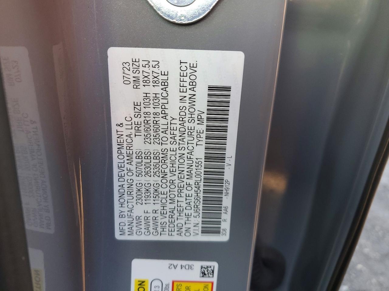 2024 HONDA CR-V