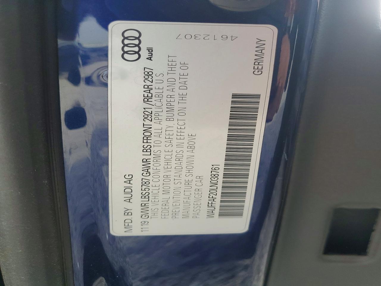 2020 AUDI S6