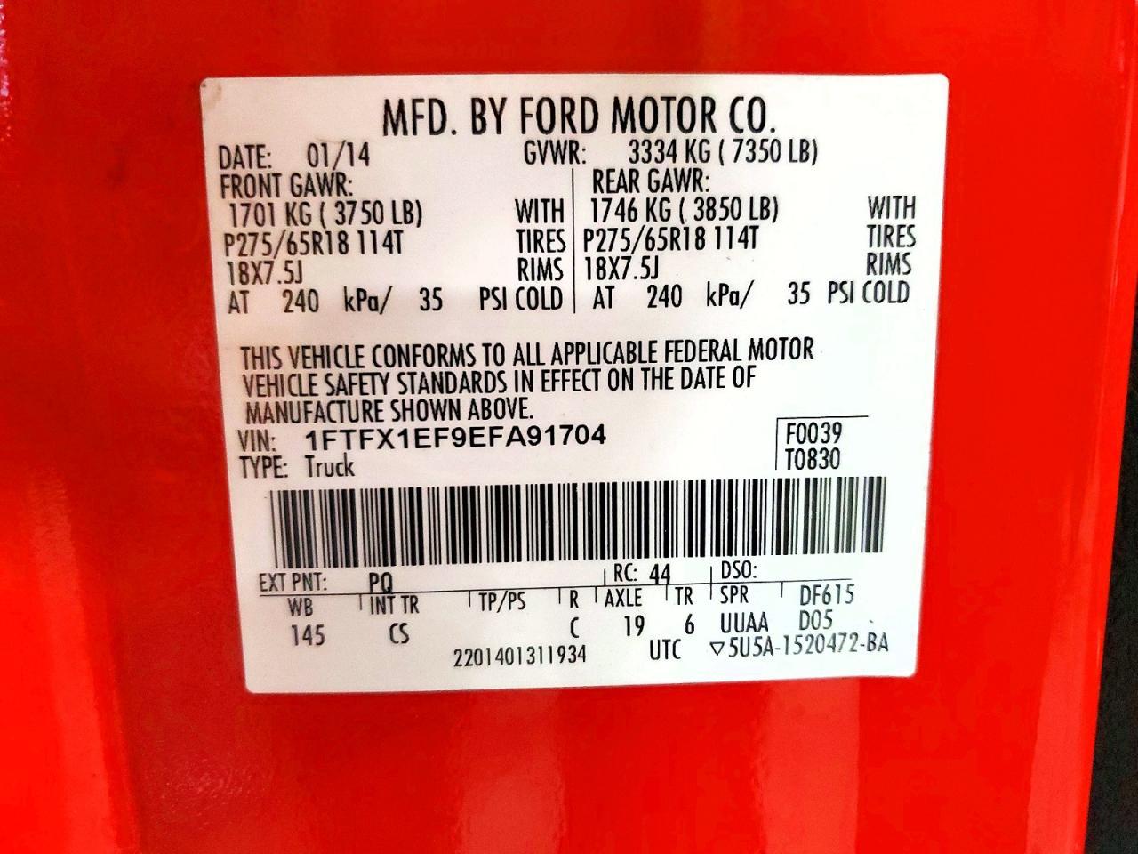 2014 FORD F-150