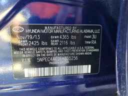 2014 HYUNDAI SONATA