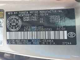 2005 TOYOTA CAMRY