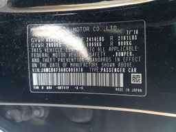 2017 HONDA ACCORD