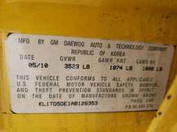 2010 CHEVROLET Aveo