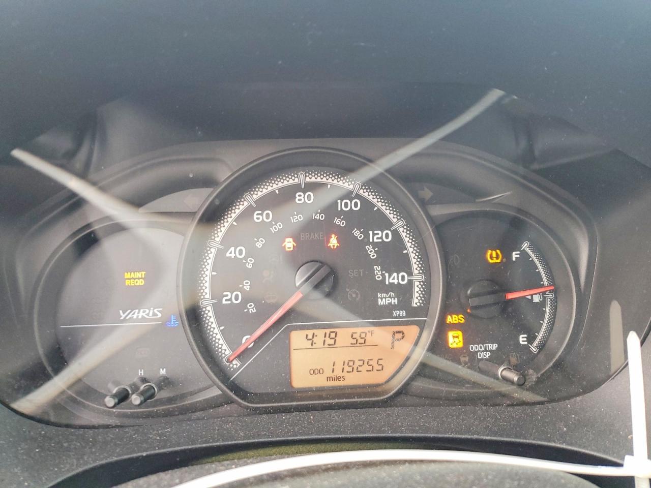 2015 TOYOTA YARIS