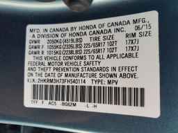 2015 HONDA CR-V